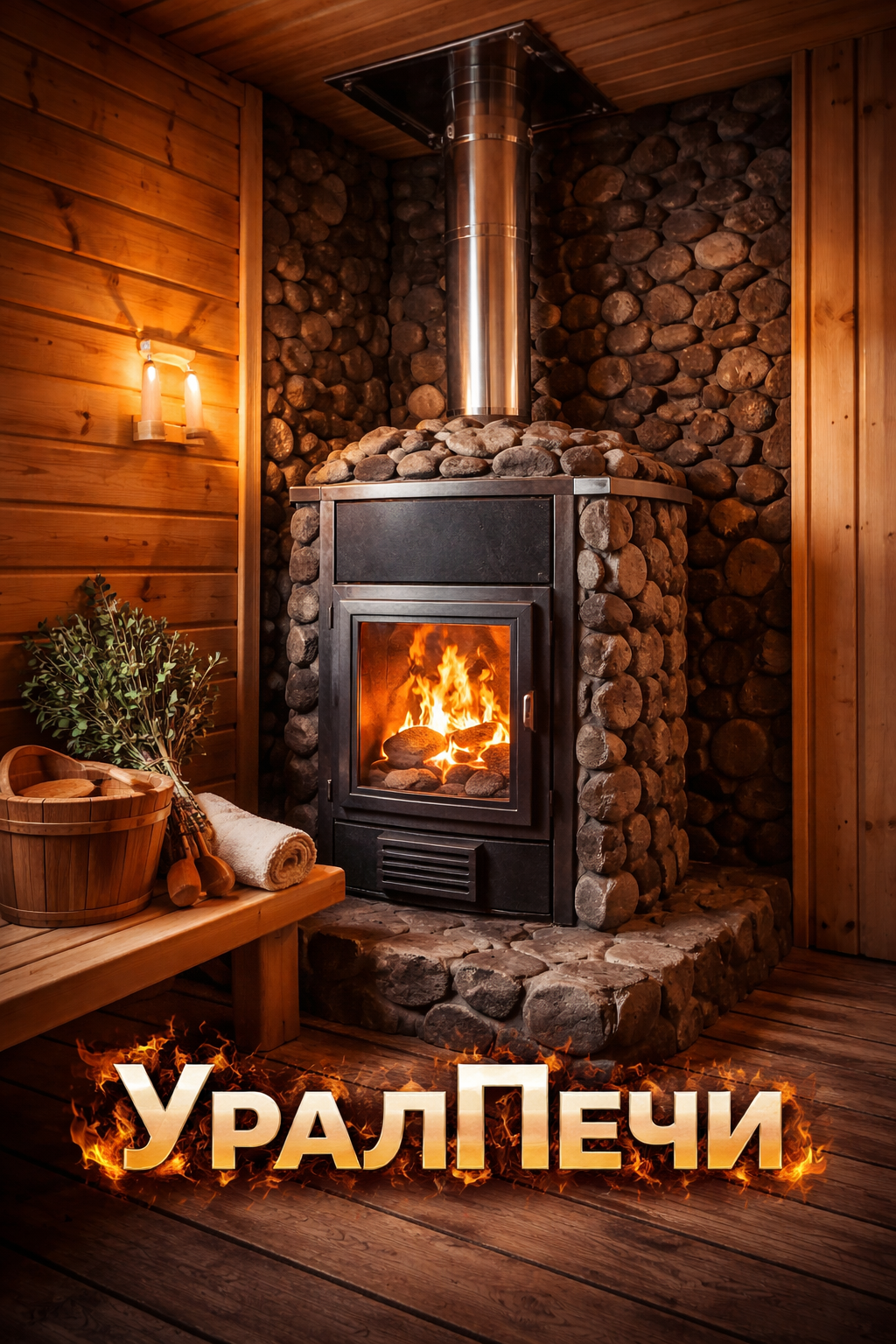 Русская баня летом